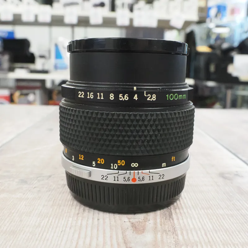 Used Olympus 100mm f2.8 Zuiko Auto T - 12 Months Warranty