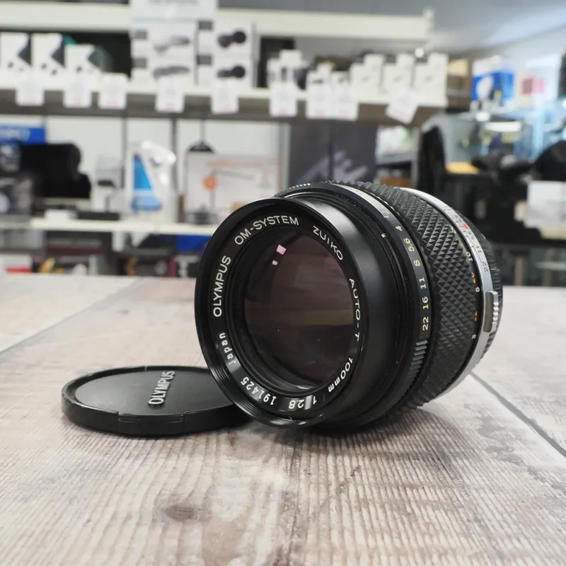 Used Olympus 100mm f2.8 Zuiko Auto T - 12 Months Warranty-1