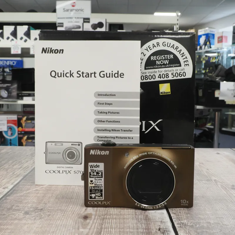 Used Nikon Coolpix S700 Digital Compact - 3 Months Warranty