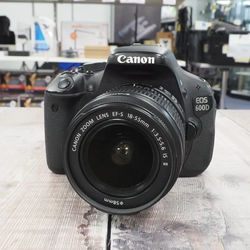 Used Canon EOS 600D + 18-55mm IS II - 9774 Actuations - 12 Months Warranty-1