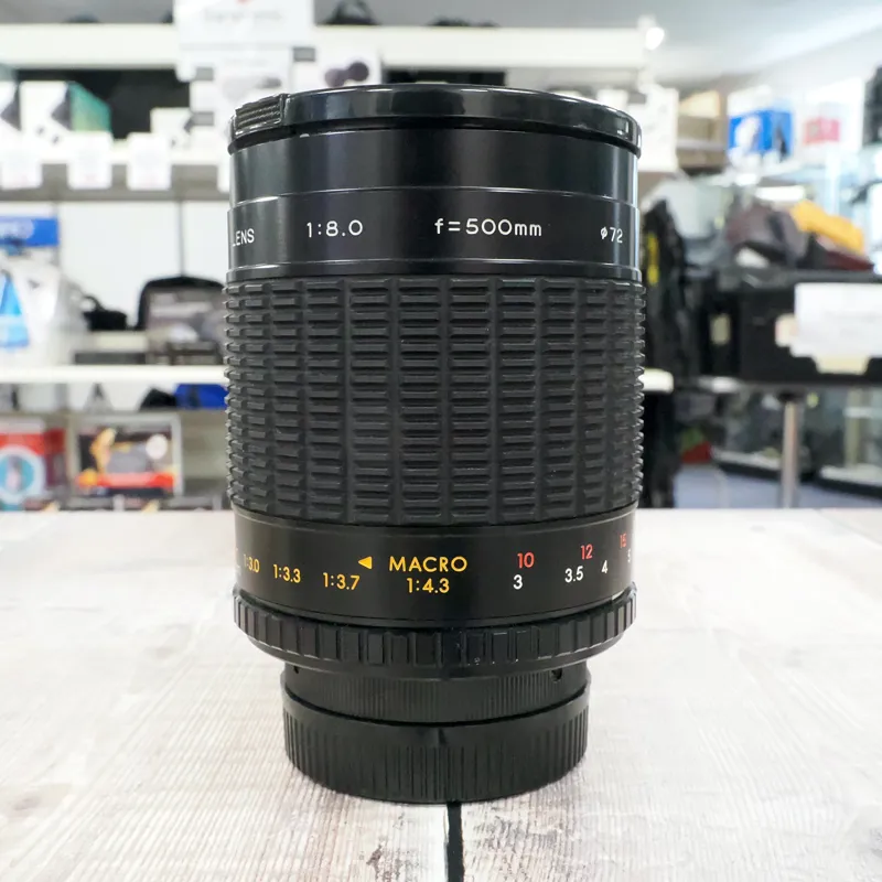 Used Centon 500mm f8 Mirror Lens - T Mount - 3 Months Warranty
