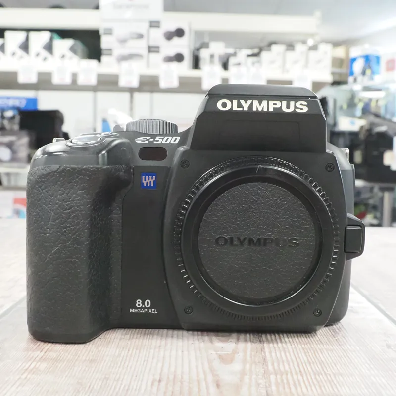 Used Olympus E500 Body - 4619 Actuations - 3 Months Warranty-1