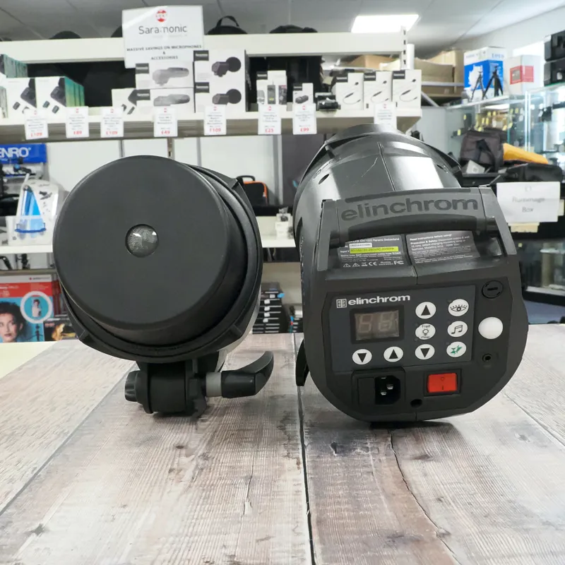 Used Elinchrom BRX 250 Monobloc Heads x2 - 12 Months Warranty-2
