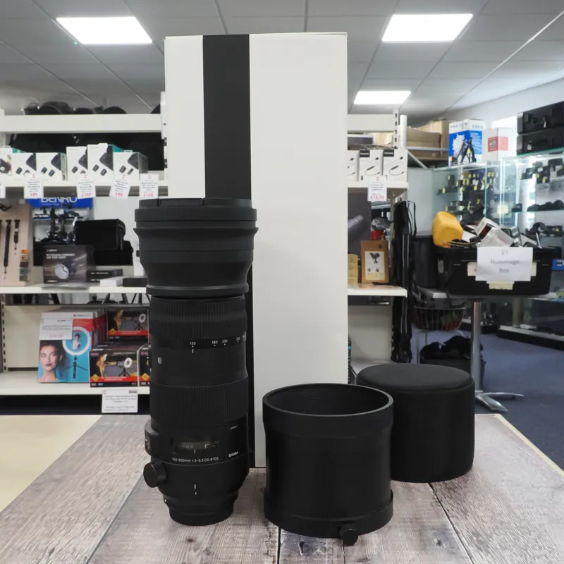 Used Sigma DG 150-600mm f5-6.3 OS HSM - Sport - Canon EF - 12 Months Warranty