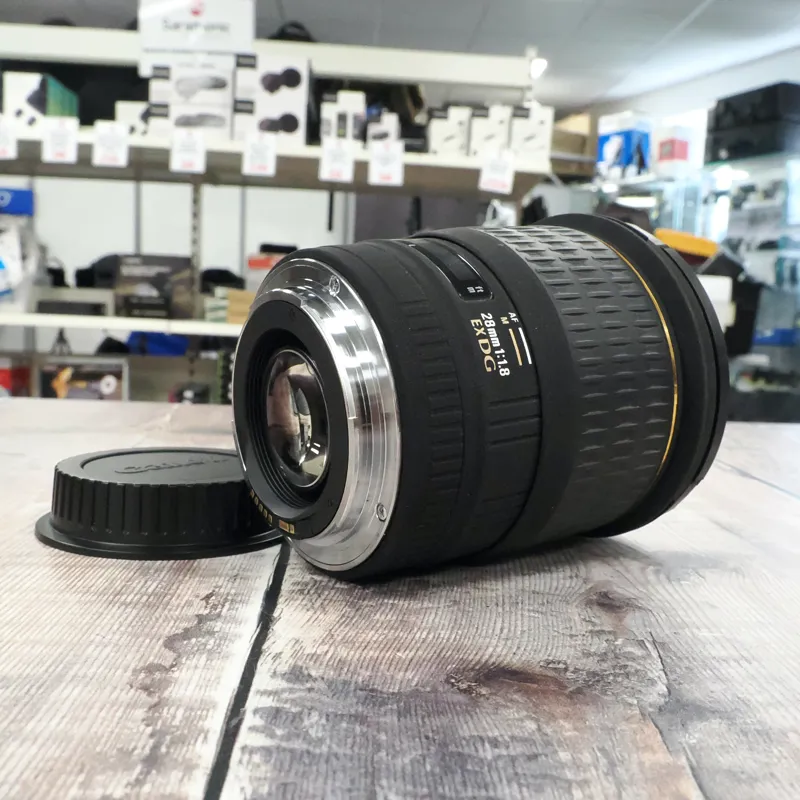Used Sigma 28mm f1.8 EX DG - Canon EF - 12 Months Warranty-2