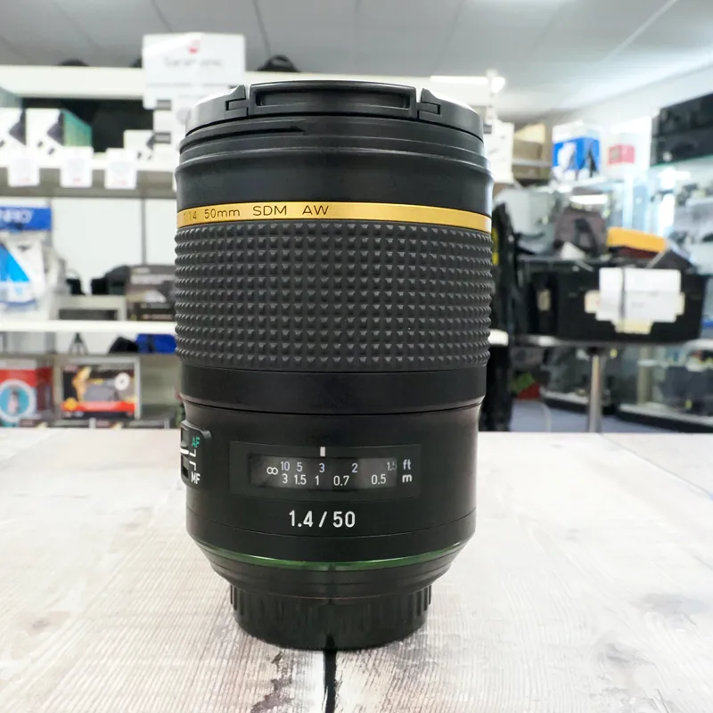 Used Pentax D-FAstar 50mm f1.4 SDM AW - 12 Months Warranty-1