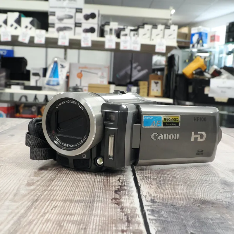 Used Canon HF100  HD Camcorder - 12 Months Warranty-1