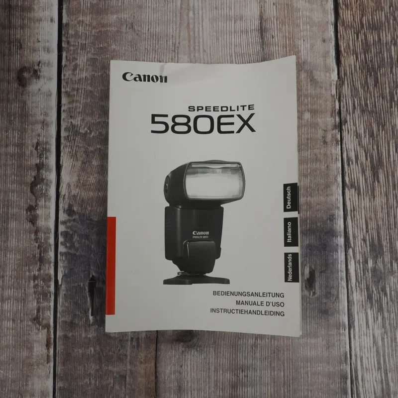 Used Canon Speedlite 580EX Flash - 12 Months Warranty-6