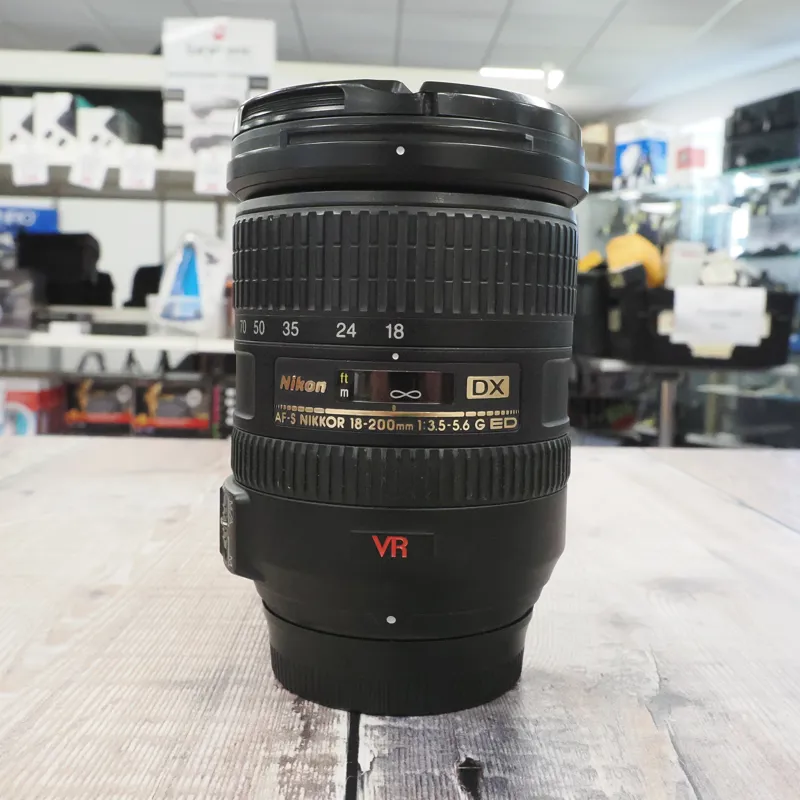 Used Nikon AF-S 18-200mm f3.5-5.6 G ED VR DX - 12 Months Warranty