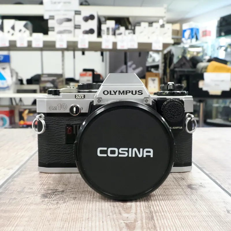 Used Olympus OM-10 + Cosina 20mm f3.8 + Manual Adaptor - 12 Months Warranty