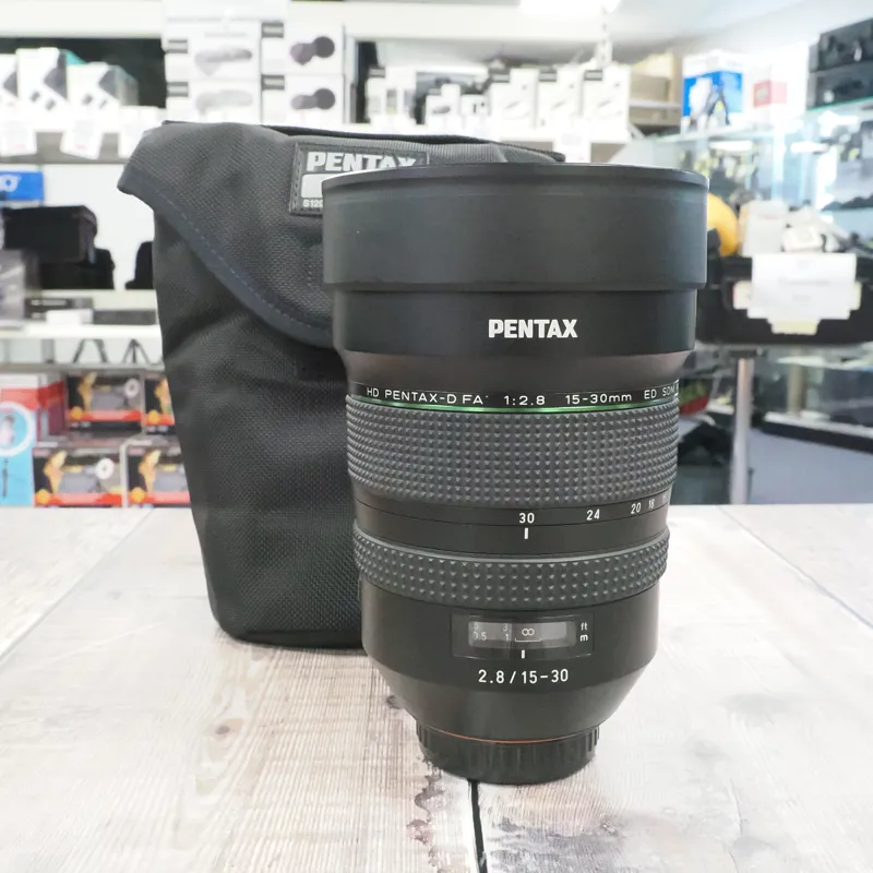 Used Pentax HD D-FA 15-30mm f2.8 ED SDM WR - 12 Months Warranty