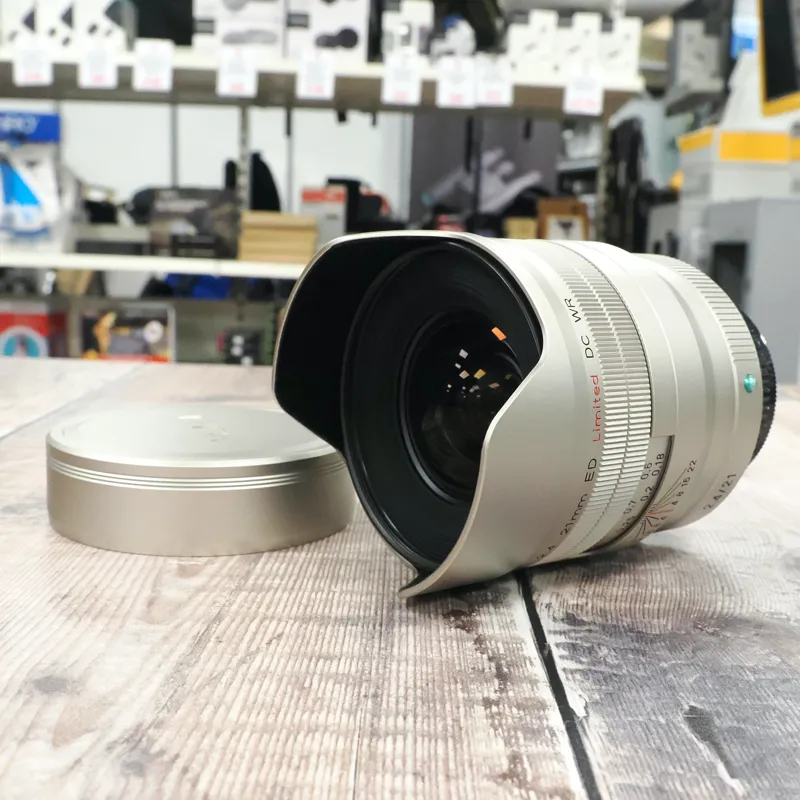 Used Pentax DFA 21mm f2.4 ED DC WR - Silver - 12 Months Warranty-2