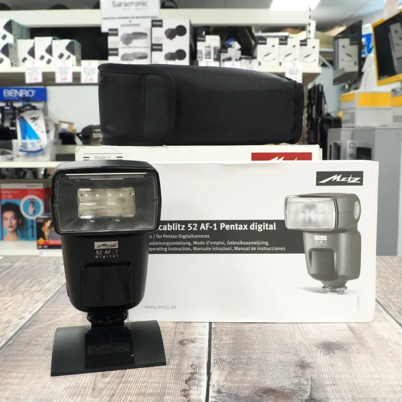 Used Metz 52AF-1 Flash - Pentax - 12 Months Warranty