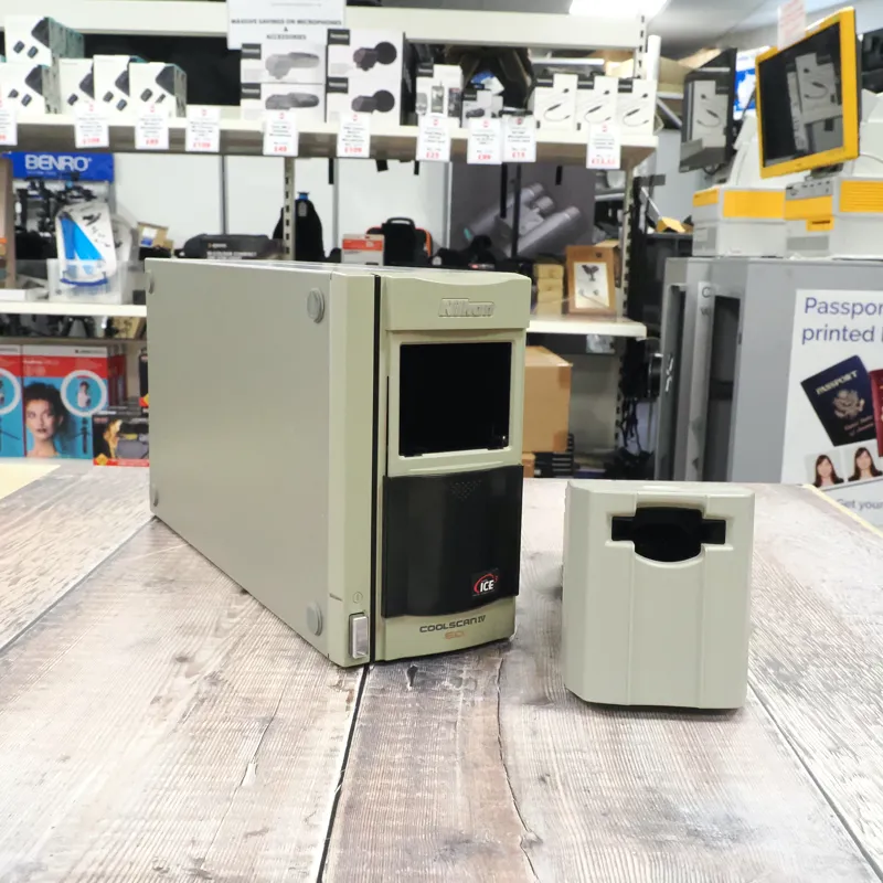 Used Nikon Coolscan LS-40 ED + SA-21 Negative Adaptor - 3 Months Warranty