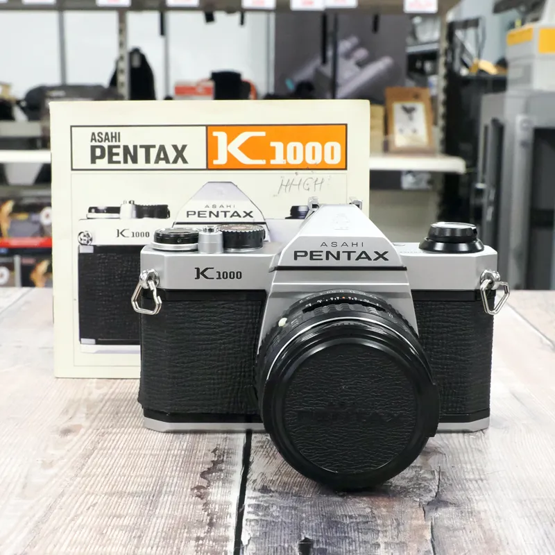Used Pentax K1000 + SMC 55mm f2 - 12 Months Warranty