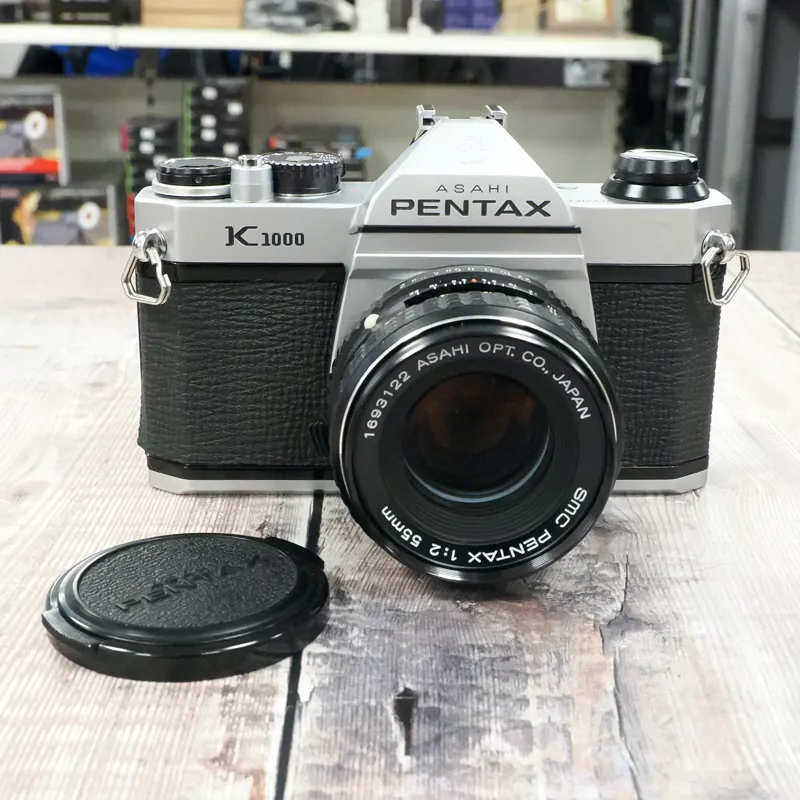 Used Pentax K1000 + SMC 55mm f2 - 12 Months Warranty-1