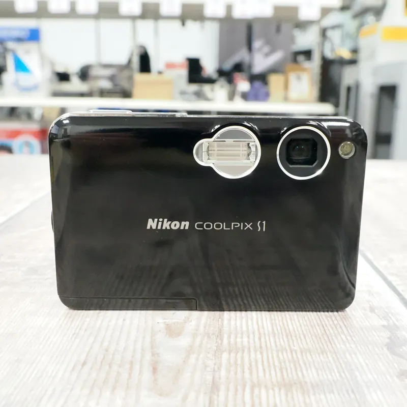 Used Nikon Coolpix S1 Digital Compact - Black - 3 Months Warranty-2