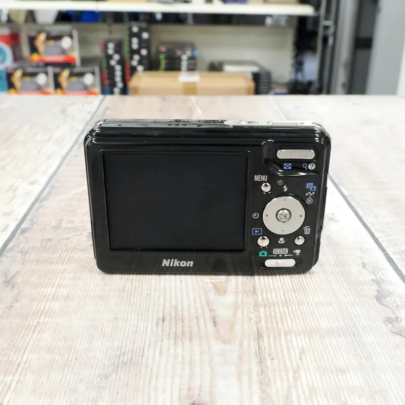 Used Nikon Coolpix S1 Digital Compact - Black - 3 Months Warranty-3