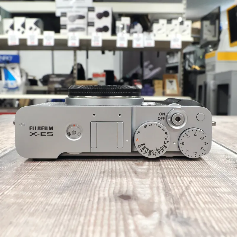 Used Fujifilm X-E5 Body - Silver - 279 Actuations - 12 Months Warranty-3