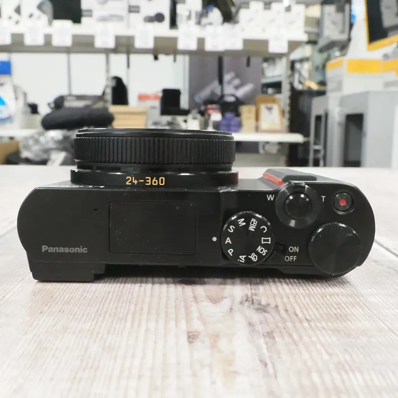 Used Panasonic Lumix TZ200 Digital Compact - Black - 12 Months Warranty-4