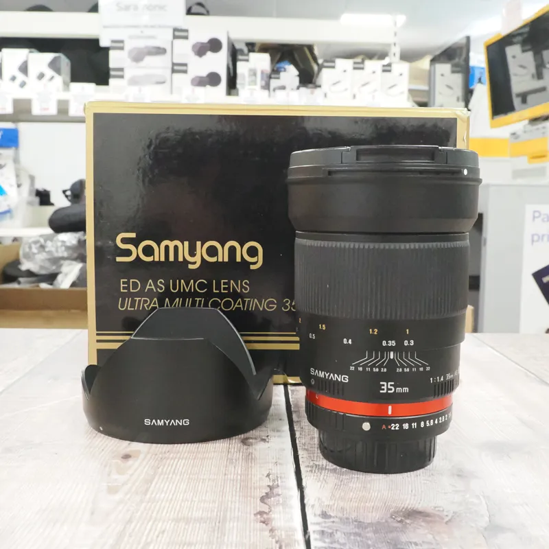 Used Samyang 35mm f1.4 ED AS UMC - Pentax - 12 Months Warranty