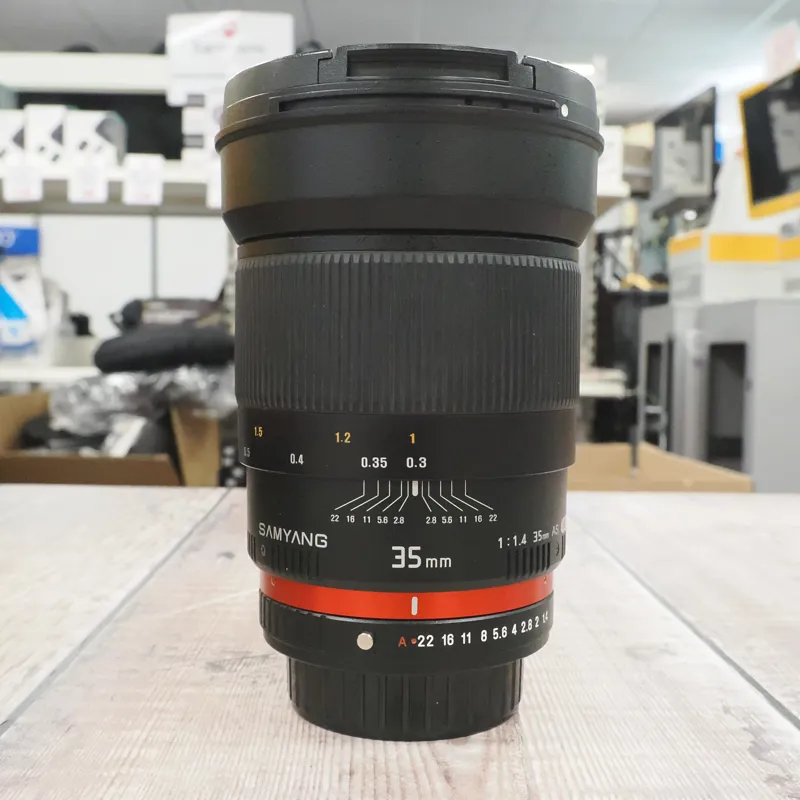 Used Samyang 35mm f1.4 ED AS UMC - Pentax - 12 Months Warranty-1