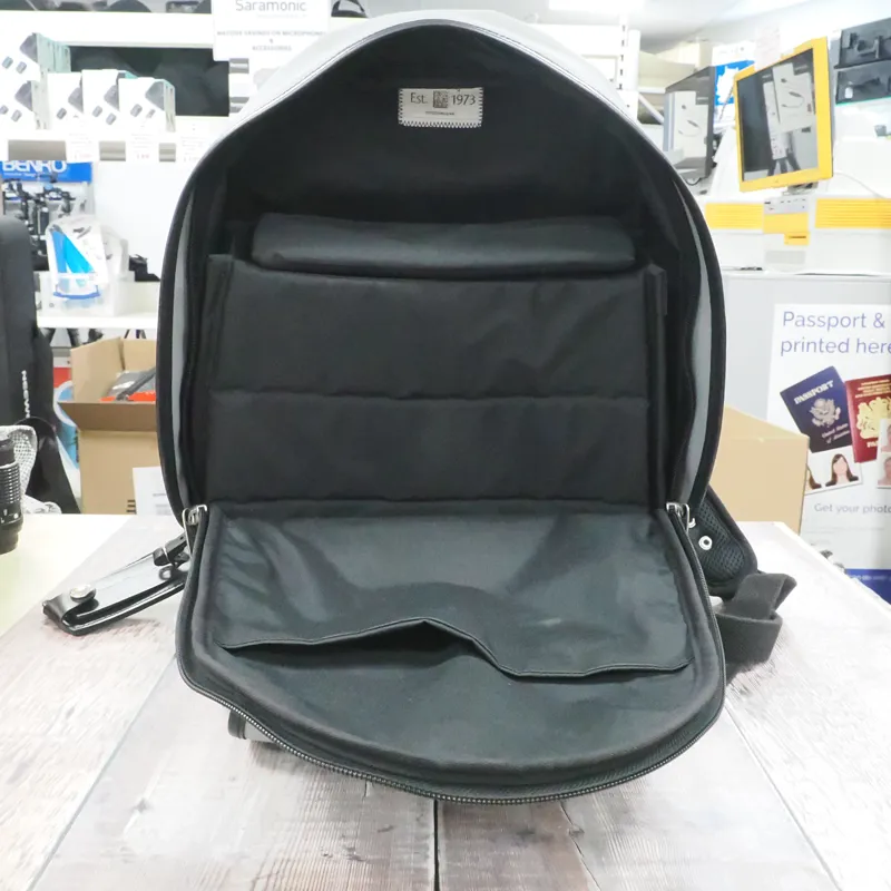 Used Billingham 35 Rucksack - Grey/Black Leather - 12 Months Warranty-2