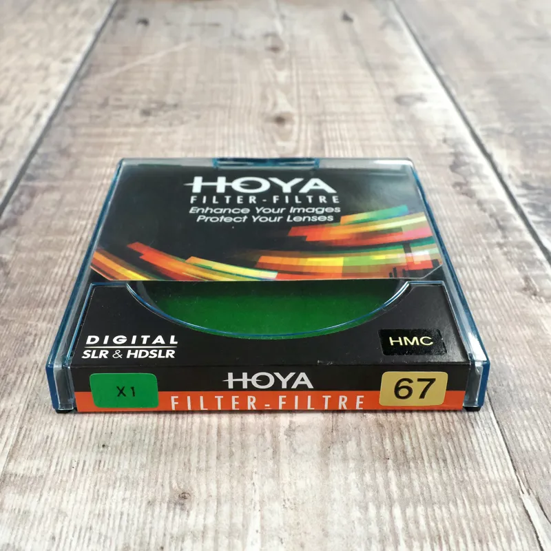 Used Hoya 67mm X1 Green Filter - 3 Months Warranty-2