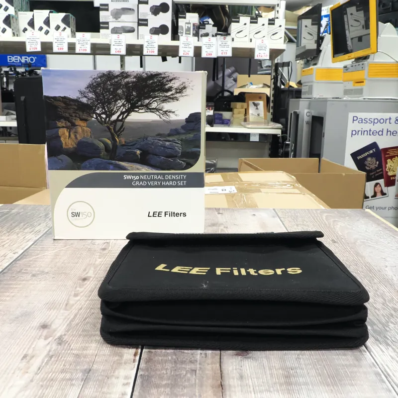 Used Lee SW150 ND Grad Filter set - Very Hard Grad - 12 Months Warranty