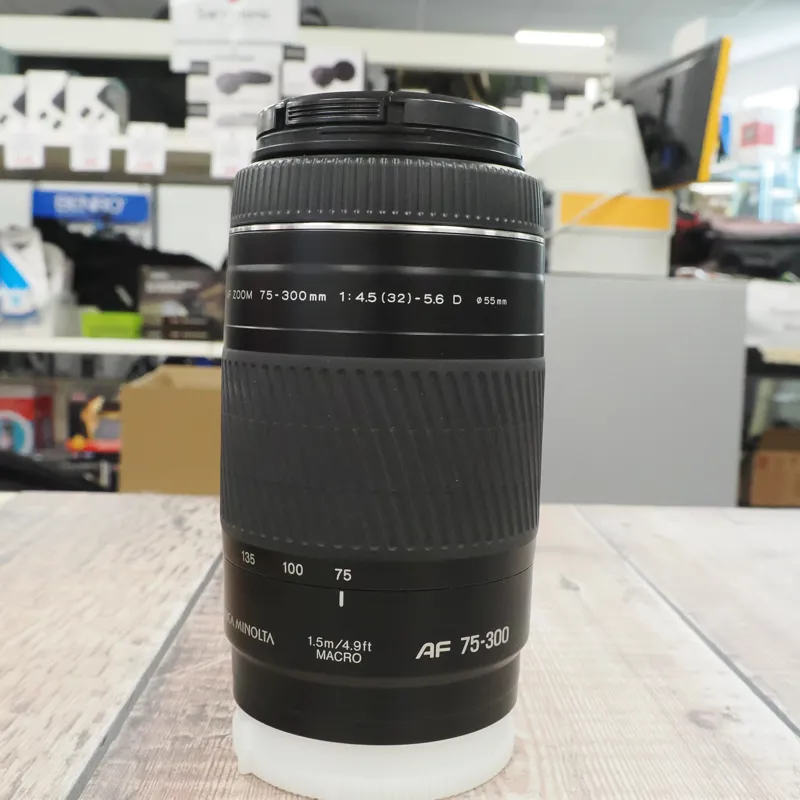 Used Konica Minolta AF 75-300mm f4.5-5.6 - Sony A/Minolta fit - 12 Months Warranty-1