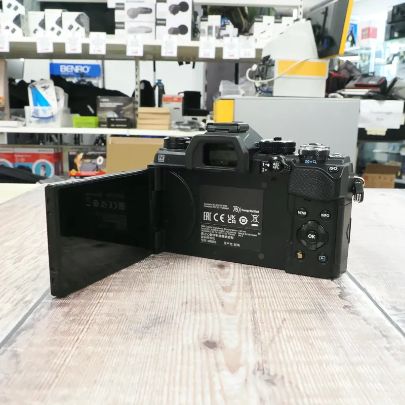 Used OM System OM-5 Body - Black - 1005 Actuations - 12 Months Warranty-3