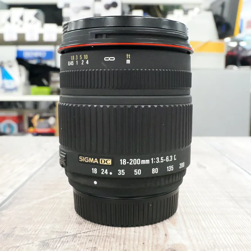 Used Sigma DC 18-200mm f3.5-6.3 - Nikon AF-D - 12 Months Warranty-1
