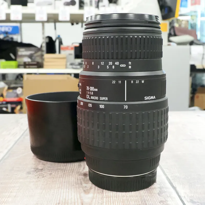 Used Sigma DL 70-300mm f4-5.6 Macro Super - Minolta - 12 Months Warranty