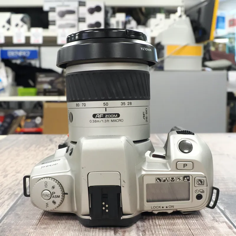 Used Minolta Dynax 404si + 28-80mm f3.5-5.6 Zoom - Film - 3 Months Warranty-2