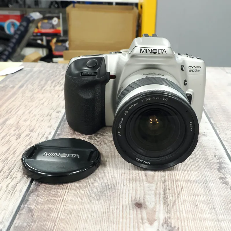 Used Minolta Dynax 500si + 28-80mm f3.5-5.6 - film - 3 Months Warranty-1