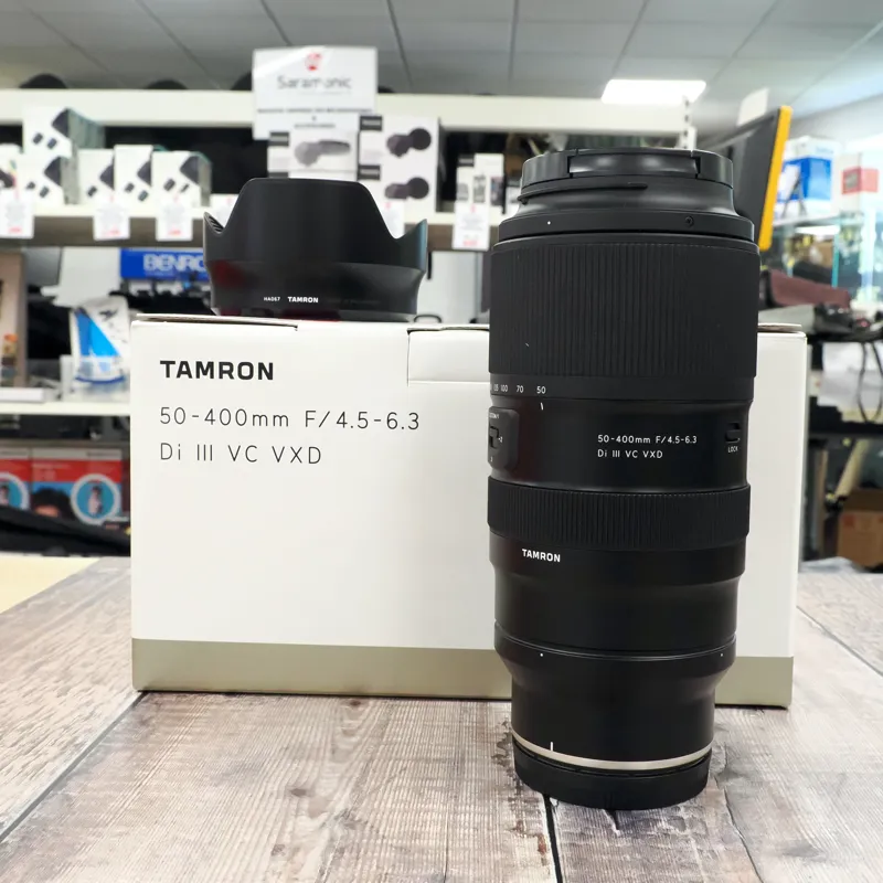 Used Tamron 50-400mm f4.5-6.3 Di III VC VXD - Nikon Z - 12 Months Warranty