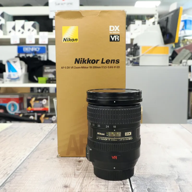 Used Nikon AF-S DX 18-200mm f3.5-5.6 G IF-ED - 12 Months Warranty