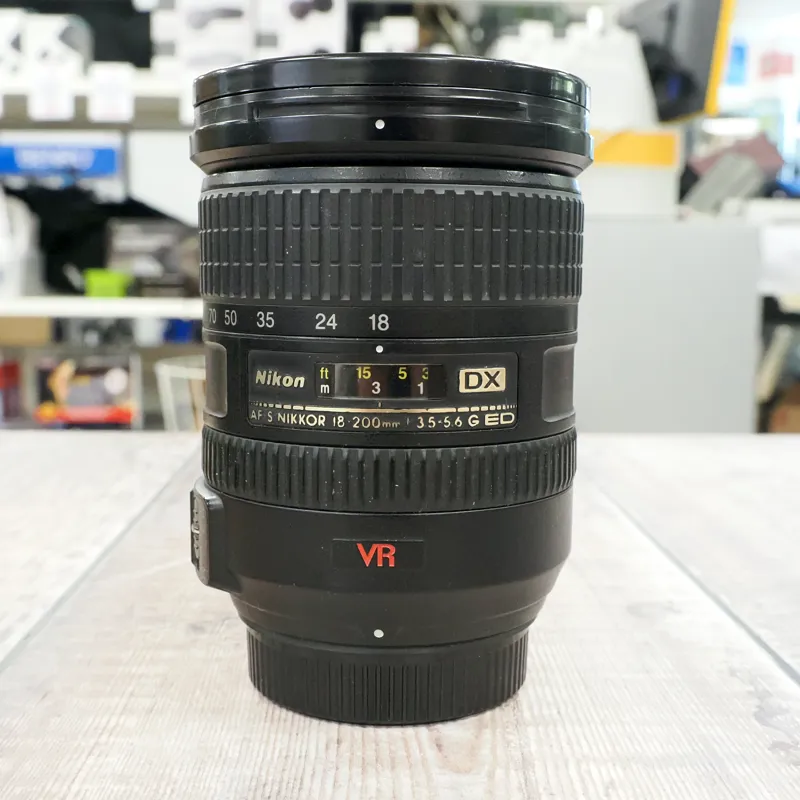 Used Nikon AF-S DX 18-200mm f3.5-5.6 G IF-ED - 12 Months Warranty-1