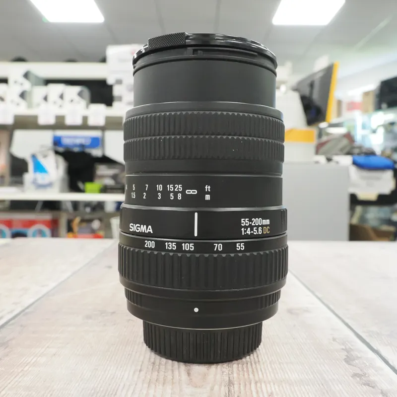 Used Sigma Zoom 55-200mm f4-5.6 DC - Pentax AF - 3 Months Warranty-1