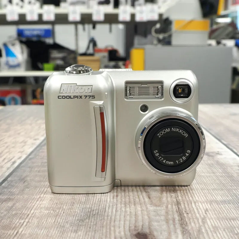 Used Nikon Coolpix 775 Digital Compact - Silver - 3 Months Warranty-1