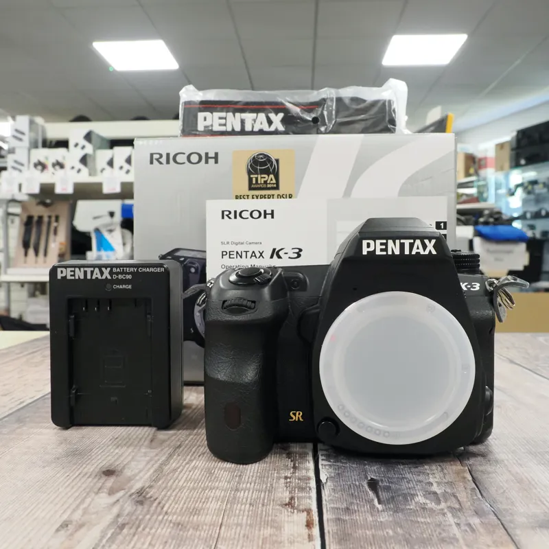 Used Pentax K-3 Body - 21602 Actuations - 12 Months Warranty
