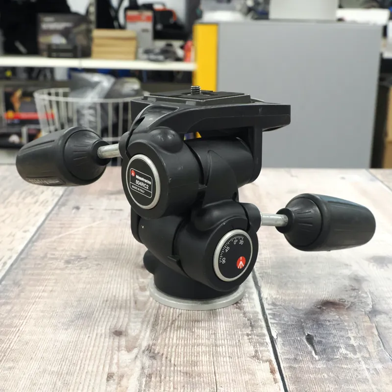 Used Manfrotto 804RC 2 Pan Tilt Head - 12 Months Warranty-1