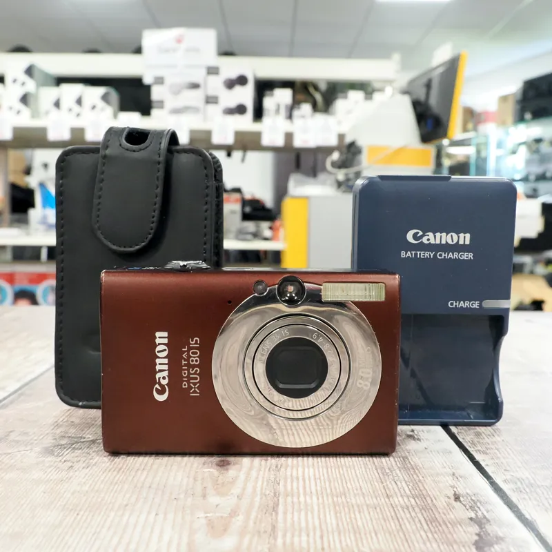 Used Canon Ixus 80 IS Digital Compact - 3 Months Warranty