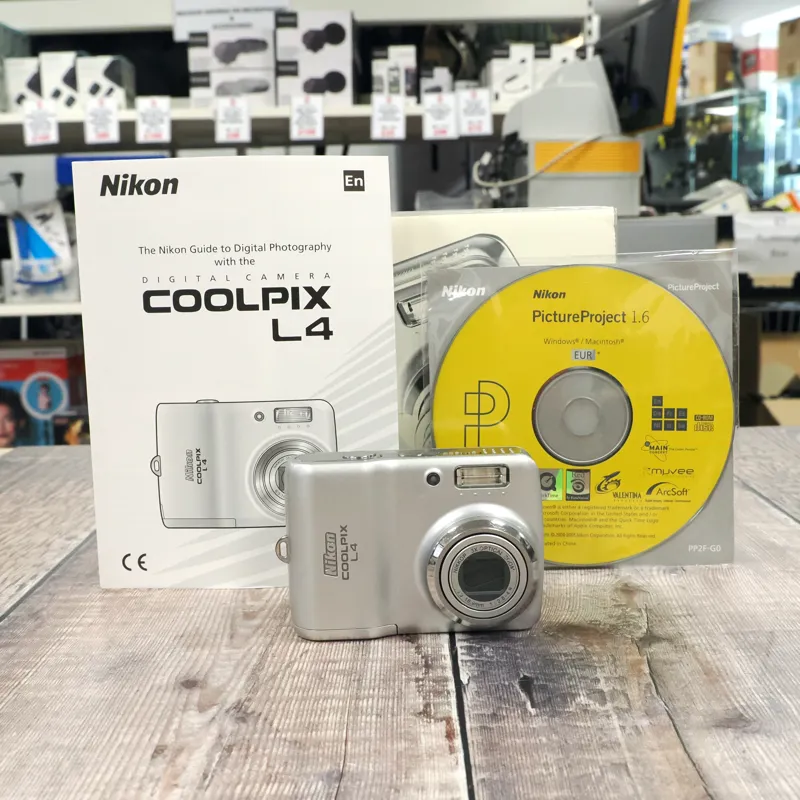 Used Nikon Coolpix L4 Digital Compact - 3 Months Warranty