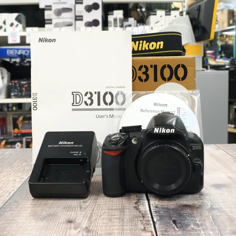 Used Nikon D3100 Body - 12668 Actuations - 12 Months Warranty