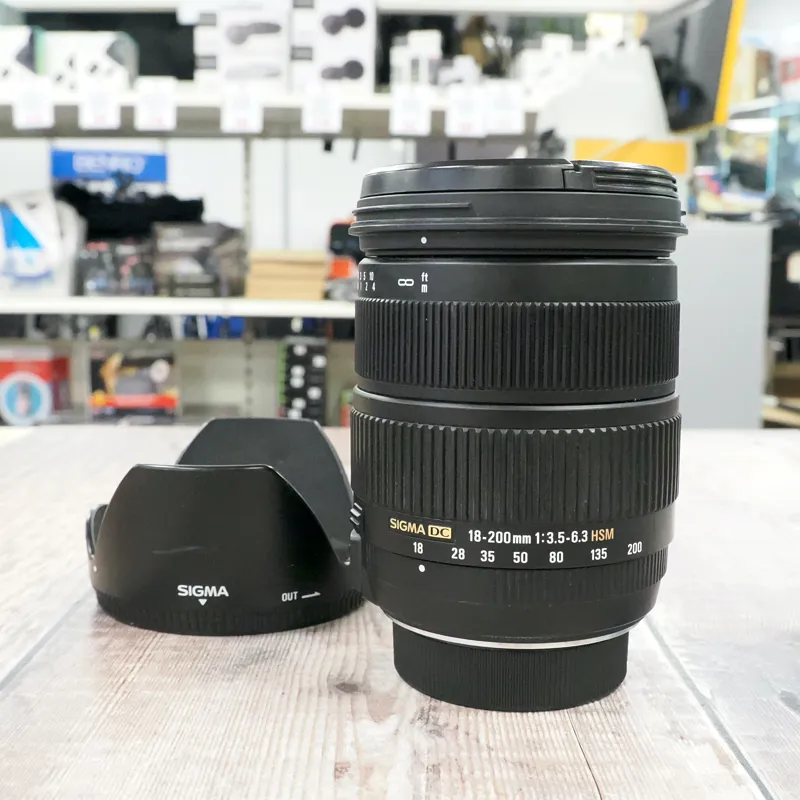 Used Sigma 18-200mm f3.5-6.3 DC OS - Nikon DX - 12 Months Warranty