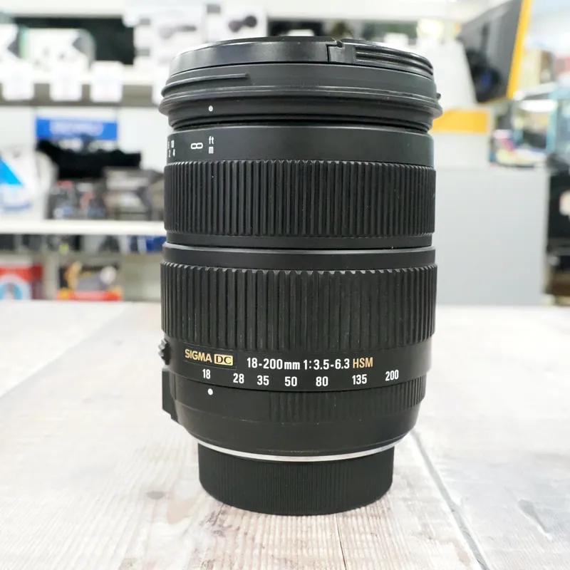 Used Sigma 18-200mm f3.5-6.3 DC OS - Nikon DX - 12 Months Warranty-1
