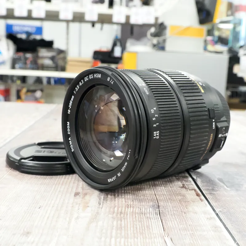 Used Sigma 18-200mm f3.5-6.3 DC OS - Nikon DX - 12 Months Warranty-3