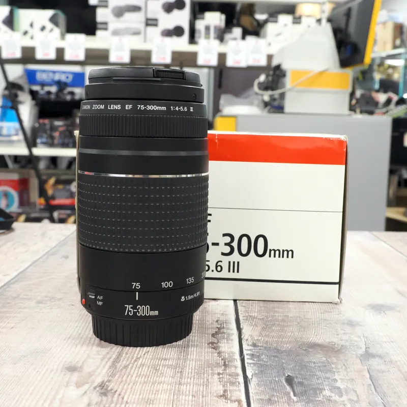 Used Canon EF 75-300mm f4-5.6 III - 12 Months Warranty