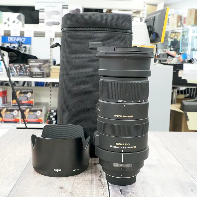 Used Sigma DG 50-500mm f4.5-6.3 APO HSM - Nikon - 12 Months Warranty